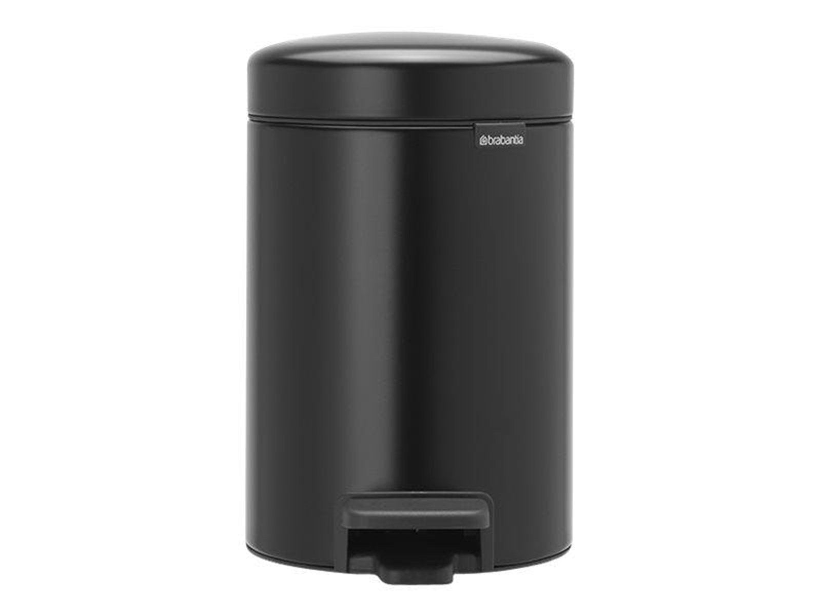 brabantia newIcon - rubbish bin - 3 L - matte black brabantia newIcon - rubbish bin - 3 L - matte black